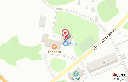 Ресторан Сказка на Центральной улице на карте