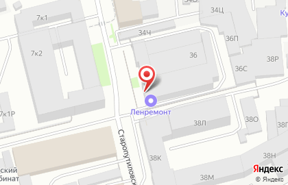 Санкт-петербургский Фарфоровый Завод на карте