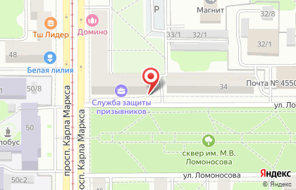 Прокат автомобилей Фаворит на карте