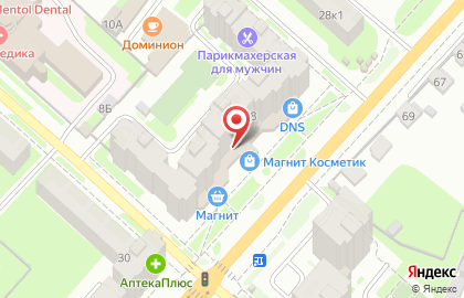 Верный на Псковской улице на карте
