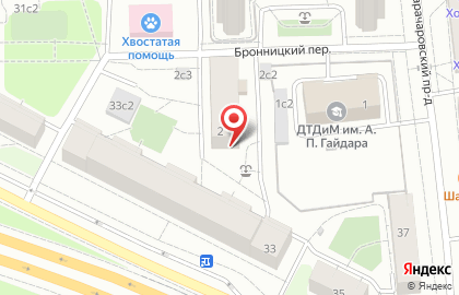 Универсам в Москве на карте