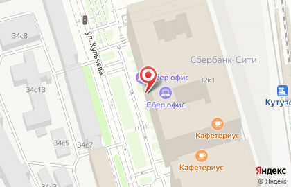 Сервис по поиску и покупке недвижимости ДомКлик на Кутузовском проспекте на карте