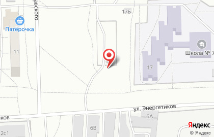 Автостоянка в Тольятти на карте