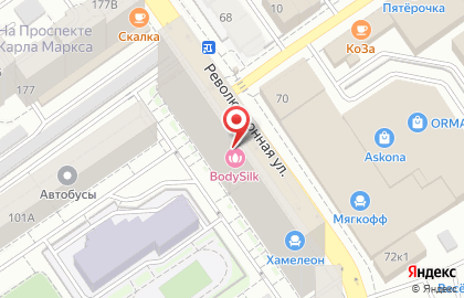 Салон красоты Nevelin на Революционной улице на карте