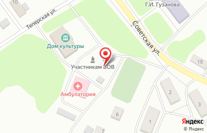Магазин Ивушка на Юбилейной улице на карте