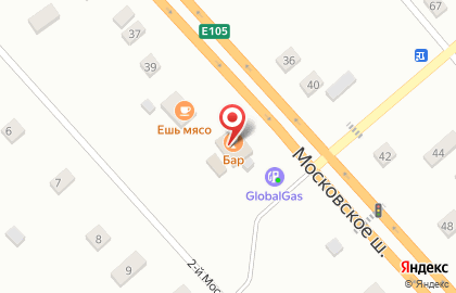 Компания Глобал Газ на Московском шоссе на карте