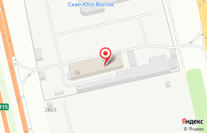 Скан-Юго-Восток на карте
