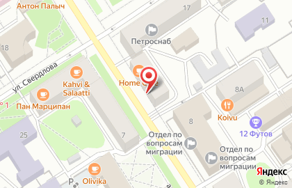 Промсвязьбанк в Петрозаводске на карте