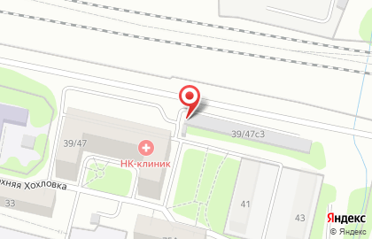 Гаражный кооператив №5 в Нижегородском районе на карте