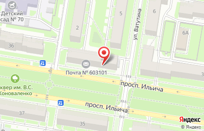 Бистро в Нижнем Новгороде на карте