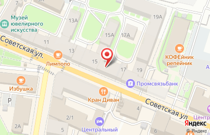 Магазин корейской косметики Улитка на Советской улице на карте