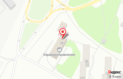 Новосибирское карьероуправление на Центральной улице на карте