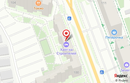 Компания ЕвроДизайн на улице Строителей на карте
