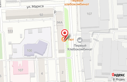 Магазин Уют на улице 3-го Интернационала на карте