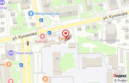 ICE на улице Куникова на карте