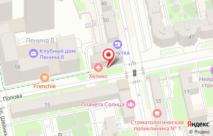 Хеликс на карте