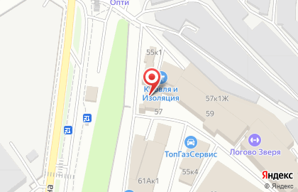 Торгово-монтажная компания СпецКлимат на улице Болдина на карте