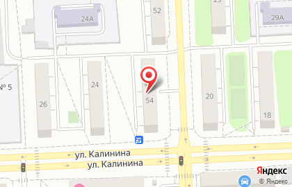 Продуктовый мини-маркет Матрешка в Калининском районе на карте