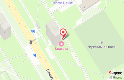 Салон Красота в Фрунзенском районе на карте