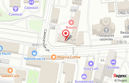 Центр поведения, речи и развития детей с РАС "МЕТАФОРИСТ" на карте