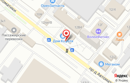 Торговая компания ГлавПечьТорг в проезде Автоматики на карте