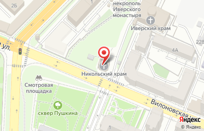 Церковь Николая Чудотворца в Самаре на карте