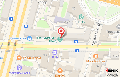 Исток на Новоторжской улице на карте