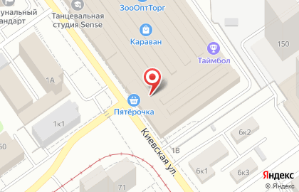 Группа компаний Бизнес-Гарант на Киевской улице на карте