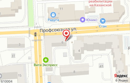 Продуктовая корзина на улице Ленина на карте