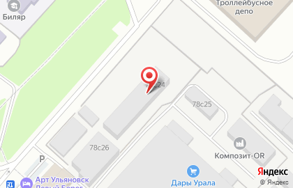 Производственная компания Апогей на карте