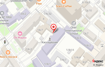 Мини-гостиница Винтерфелл в Пресненском районе на карте