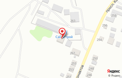 Торговая компания Ателье Фасадов на ​проспекте Космонавтов на карте