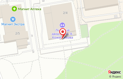 Ледовый дворец им. Александра Кожевникова в Ленинском районе на карте