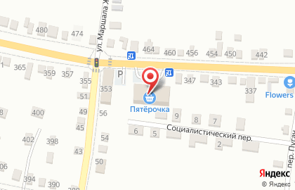 Компания натяжных потолков на улице Гагарина на карте