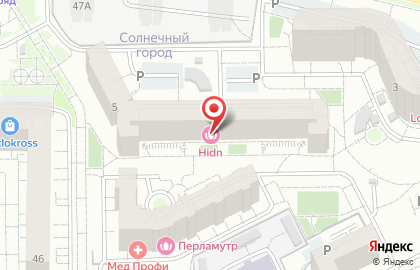 Салон массажа Hide на карте