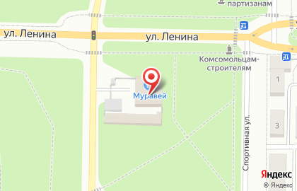 Муравей в Сланцах на карте
