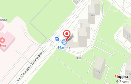 Супермаркет Магнит на улице Маршала Тимошенко, 44 на карте