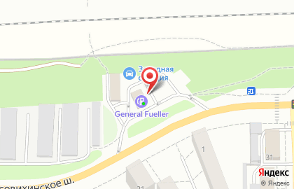 АЗС GF на Носовихинском шоссе на карте