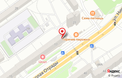 Участковый пункт полиции Отдел полиции №1 Управления МВД России по г. Волгограду в Тракторозаводском районе на карте