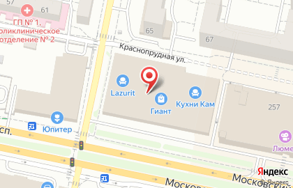 Мебельный магазин Prestige на Московском проспекте на карте