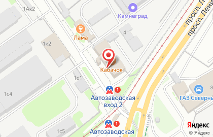 Киоск фастфудной продукции в Автозаводском районе на карте