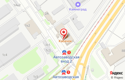 Киоск фастфудной продукции в Автозаводском районе на карте
