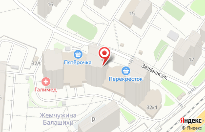 Жемчужный на карте