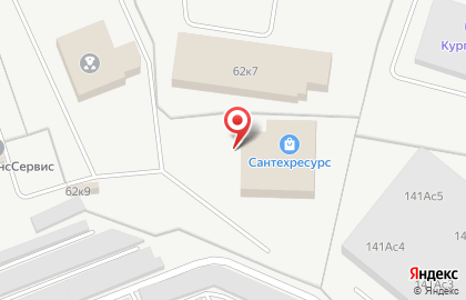 Оптово-розничное предприятие Сантехресурс на улице Дзержинского на карте