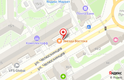Караоке Ледокол в Железнодорожном районе на карте