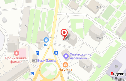 Байт в Раменском на карте