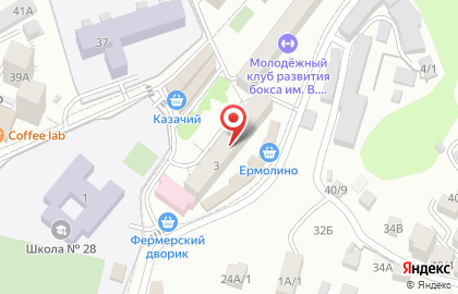 Ателье Винтаж на Лесной на карте