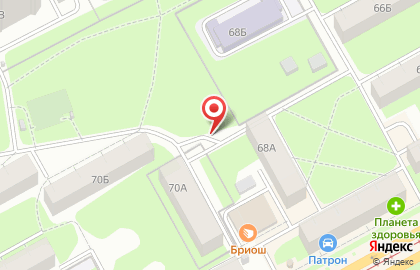 Автостоянка в Перми на карте