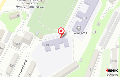 Детский сад Сказка №2 в Восточном переулке на карте