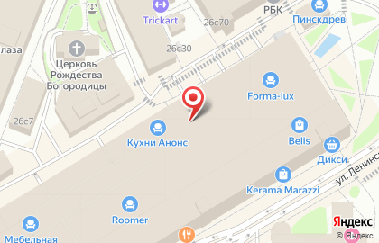 Салон Мебели 8 Марта в МЦ ROOMER на карте